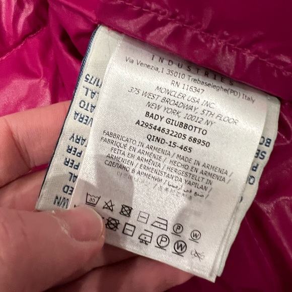 Moncler girls jacket - Picture 4 of 4